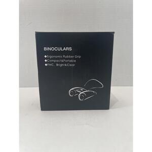 DT Compact Portable Binoculars 114m/1000M FMC Bright/Clear With Carry Case